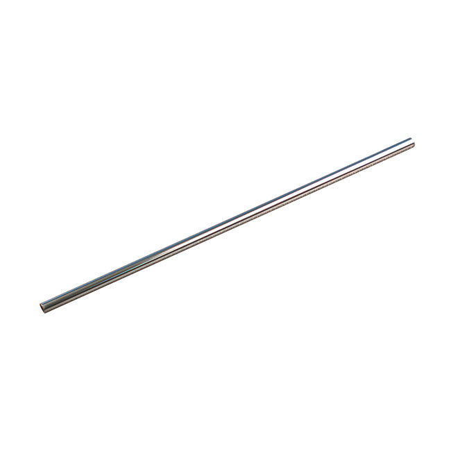 Front brake cable tube. Chrome — 52-72 K; XL Sportster; 71-72 FX (NU)