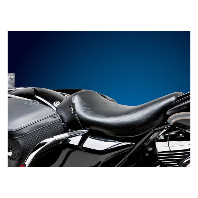 LePera, Bare Bones solo seat. Smooth — 97-01 FLHR Road King (NU)