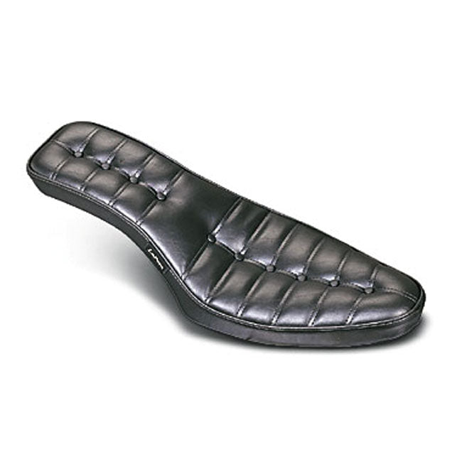 LePera, Cobra 2-up seat. Pleated — 57-78 XL Sportster (NU)
