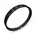 Black rim 1.85 x 21, custom style
