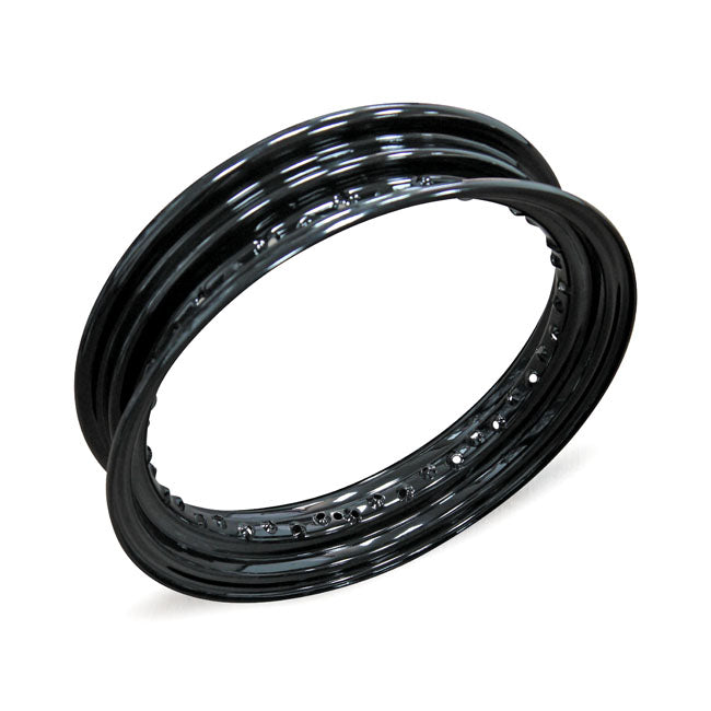 Black dropcenter rim, 3.00 x 16 — 507863