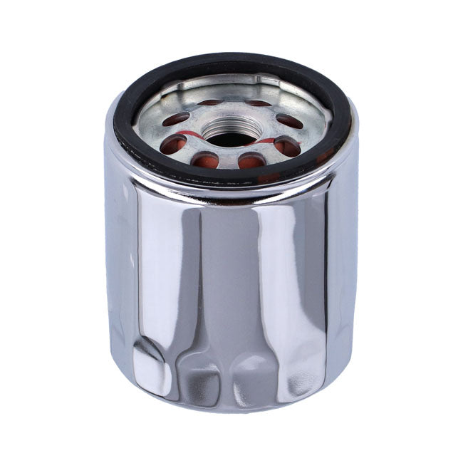 S&S, spin-on oil filter. Chrome — 1999 Softail; 99-17 Twin Cam; 17-20 M8 (NU)