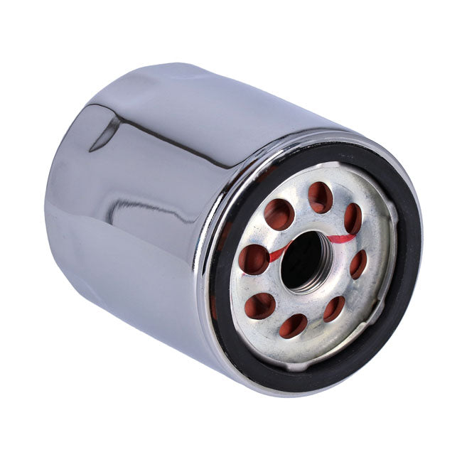 S&S, spin-on oil filter. Chrome — 1999 Softail; 99-17 Twin Cam; 17-20 M8 (NU)