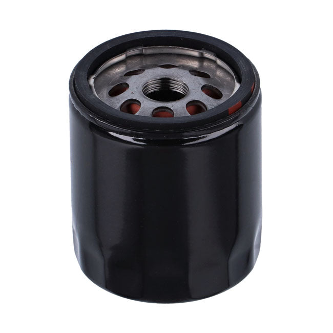 S&S, spin-on oil filter. Black — 1999 Softail; 99-17 Twin Cam; 17-20 M8 (NU)