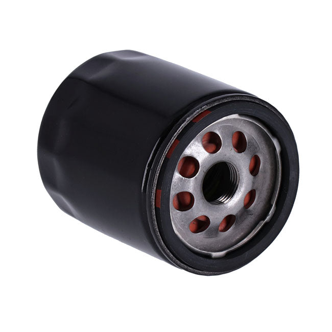 S&S, spin-on oil filter. Black — 1999 Softail; 99-17 Twin Cam; 17-20 M8 (NU)