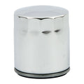 MCS, spin-on oil filter. Chrome — 1999 Softail; 99-17 Twin Cam; 17-20 M8 (NU)