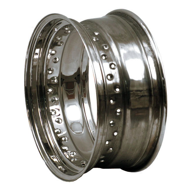 Chrome dropcenter rim, 400 x 16 — 506245