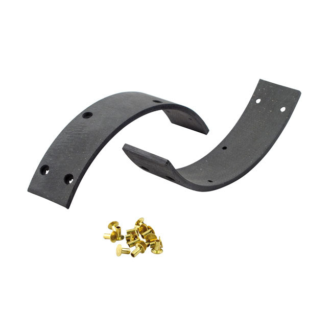 Brake drum linings