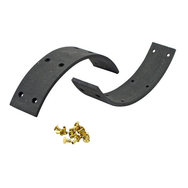 Brake drum linings, rear — 63-72 FL; 71-72 FX (NU)