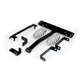 Softail solo seat mount kit. Black — 84-99 Softail (excl. Springers) (NU)