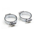 Intake clamps Heavy Duty, chrome — L78-84 Big Twin; L78-85 XL Sportster (NU) (band type)