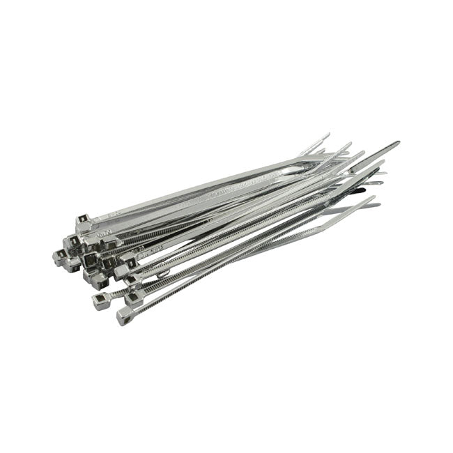 MCS, cable straps. 11" (28cm). Chrome