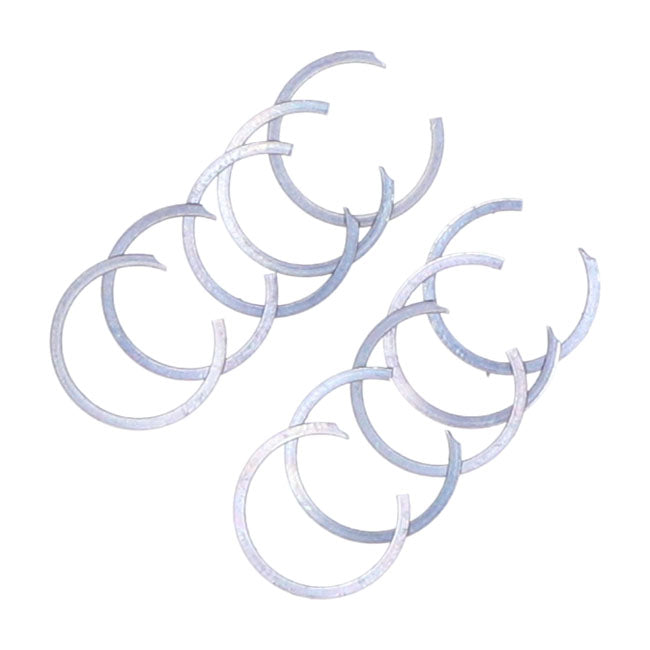 Retaining rings — 32-57 OHV Big Twin gear case studs; 37-73 45" SV idler gear stud)