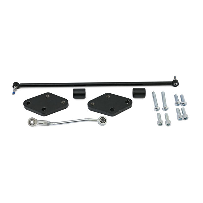 Forward control reduced reach kit black — 04-13 XL Sportster (NU)