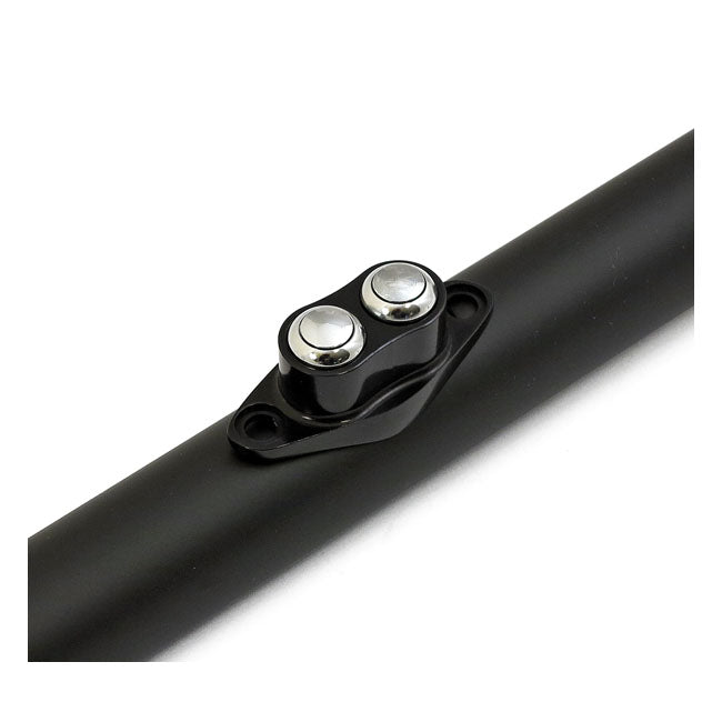 Double d, handlebar switches. Black