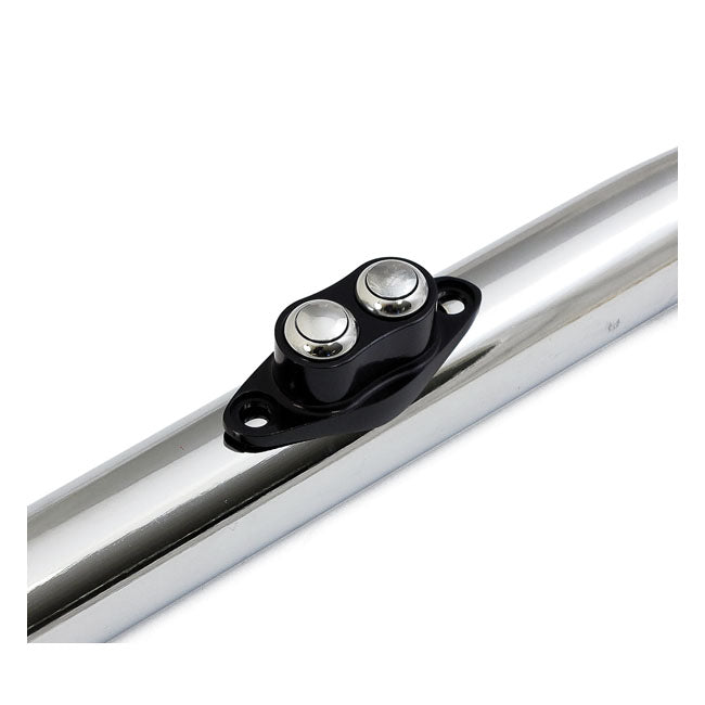 Double d, handlebar switches. Black