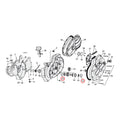 Retaining rings — 52-76 K; XL Sportster (NU)