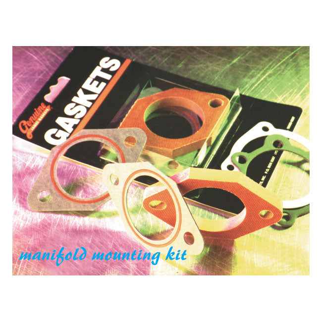 James, carburetor mount kit. Keihin butterfly