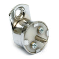 Mechanical brake light switch, rear. Chrome — 67-74 XL Sportster (NU)