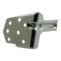 Voltage regulator/rectifier bracket. Chrome — 76-86 Big Twin (Excl. FLT/Touring; FXR models) (NU)