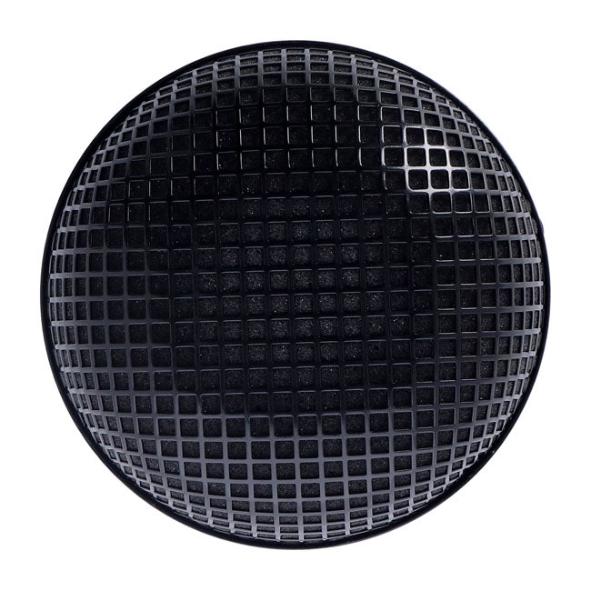 Breather style air cleaner assembly, round. Black — 90-17 (NU) Big Twin; 88-22 XL Sportster. With CV or Delphi inj. (Excl. e-throttle models)
