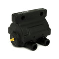 Early OEM style coil for evo. 12v, 3 ohm. Black