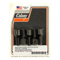 Colony, mount bolt set for brake drum. Oversized threads