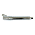 58-66 OEM style rocket Fishtail muffler 28" long chrome