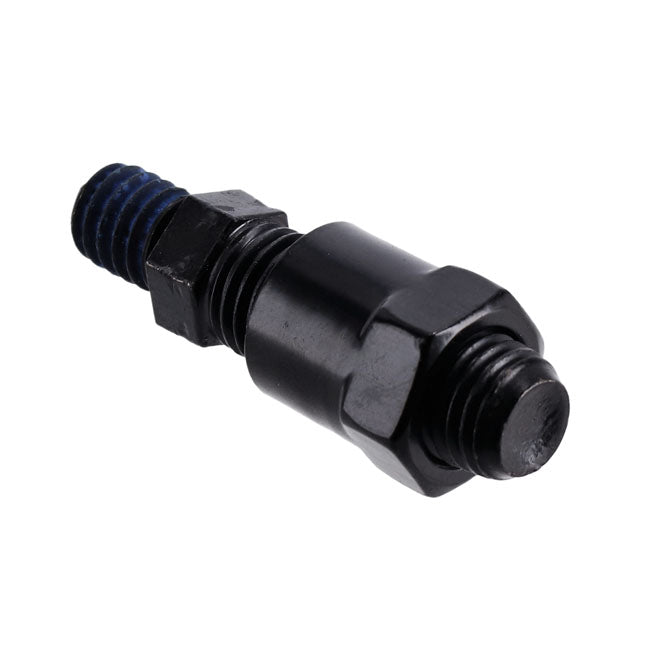 Mirror adapter 10mm, right-hand thread. Black