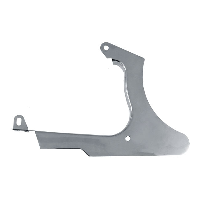 Lower rear belt guard. Chrome — 00-06 Softail with 70t. pulley (Excl. 2006 FXST; FXSTB and FXSTS) (NU)