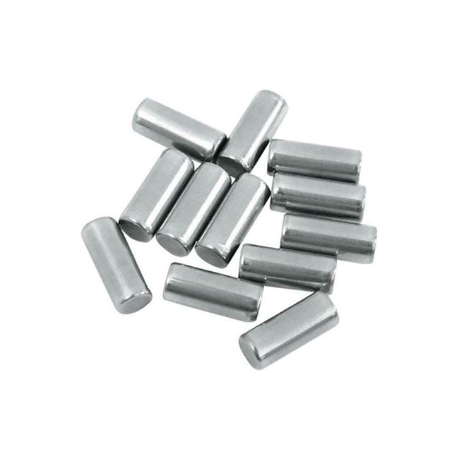 Pinion shaft (right side) crankcase rollers, +.0006" — Used on right crankcase 37-53 Knuckle/Panhead and 37-48 Flathead