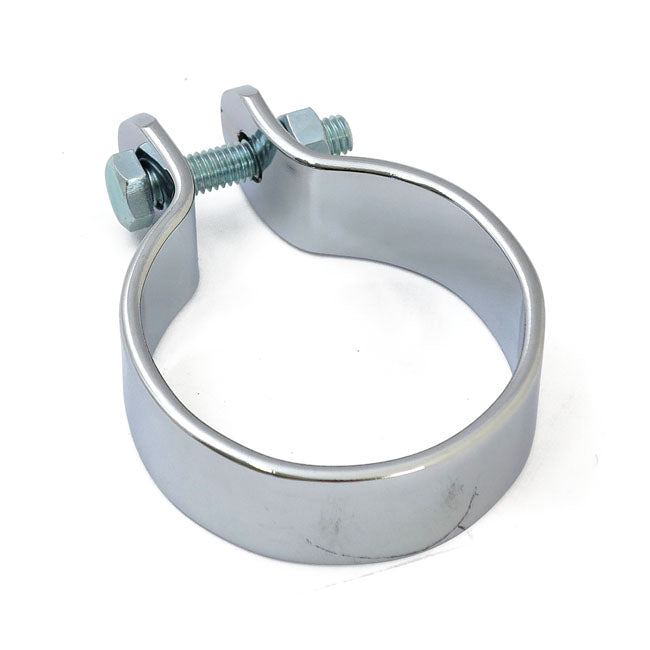 Muffler middle clamp 1-5/8" chrome