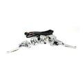 Handlebar control kit chrome 1/2" bore — 04-06 XL Sportster (NU)