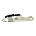 Jiffy spring plate. Chrome — 37-86 4-speed Big Twin; 84-88 Softail (NU)
