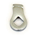 Jiffy leg stop. Chrome — 37-84 FL; FX; 84-06 Softail; 80-08 FLT/Touring (NU)