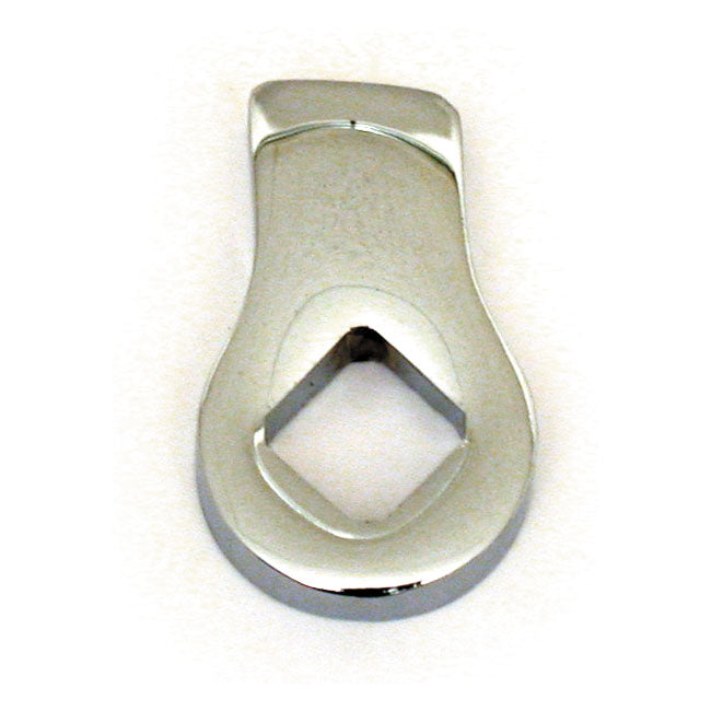 Jiffy leg stop. Chrome — 37-84 FL; FX; 84-06 Softail; 80-08 FLT/Touring (NU)