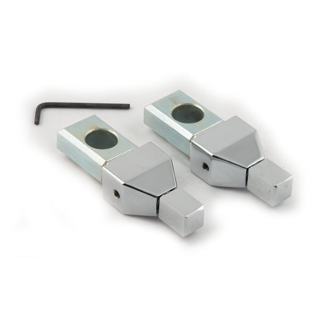 Pyramid axle adjusters
