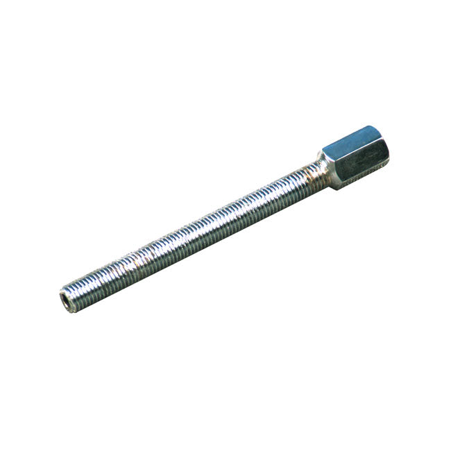 Front brake cable adjuster. Chrome