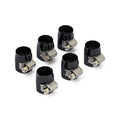 Econ-o-fit hose clamps. 5/16" to 3/8". Black