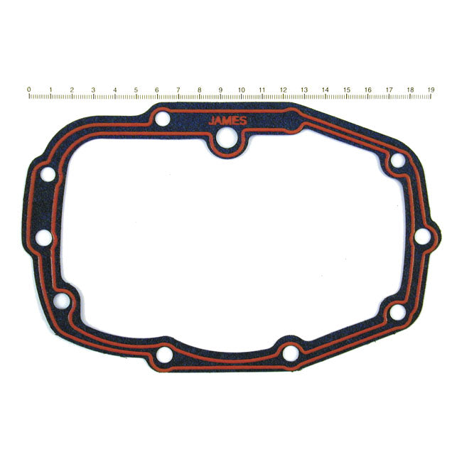 James, transmission bearing housing gasket. Paper/silicone — 99-06 Big Twin (Excl. 2006 Dyna)