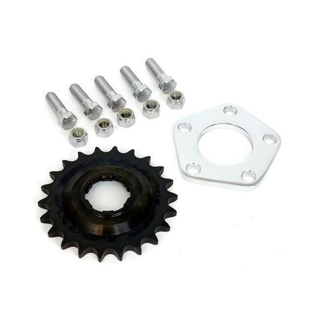 1/4inch offset sprocket & spacer kit 22t