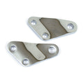 Shovel passenger peg brackets. Chrome