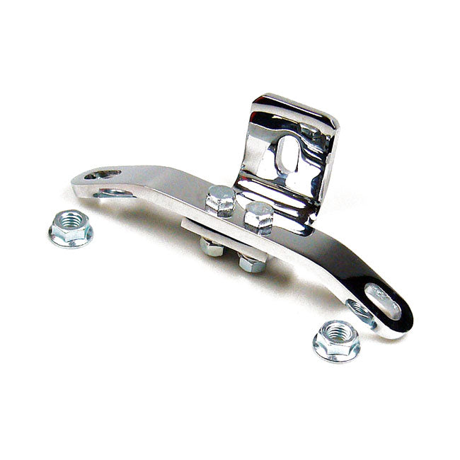 Heavy Duty top motor mount. Chrome — 48-84 FL; FX (NU)