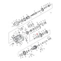 Washer, transmission countershaft gear end .100"
