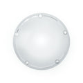 Derby cover, OEM style Domed. Chrome — 99-17 Dyna; 99-18 Softail (Excl. 2018 FLSB); 99-15 FLT/Touring; Trike (Excl. 2015 FLHTCUL; FLHTKL) (NU)