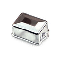 Voltage regulator cover. delco style. Chrome