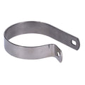 Muffler short P-clamp 3-1/4". Stainless