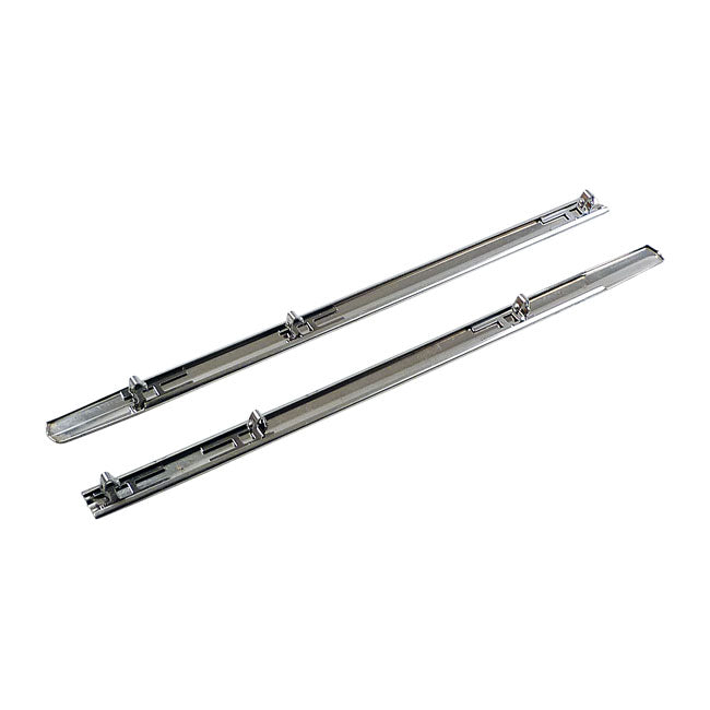 Front fender tip spears, stainless — 49-56 FL; 50-52 45" Flathead; 53-54 Servi-Car (NU)