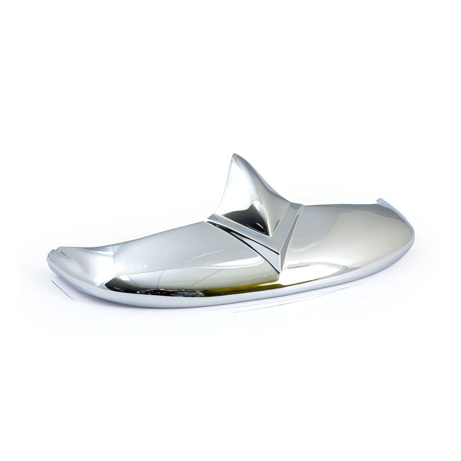 59-66 ''V'' front fender tip. Chrome