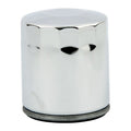 MCS, spin-on oil filter. Chrome — 02-17 V-Rod (NU)